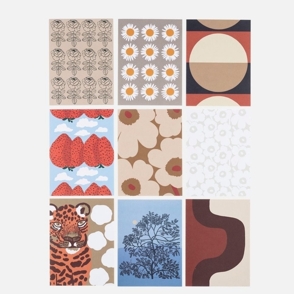 Marimekko / Maija Isola Notecard Set 10 pcs With Envelope - Picture 3 of 5